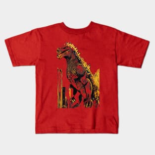 monster godzilla Kids T-Shirt